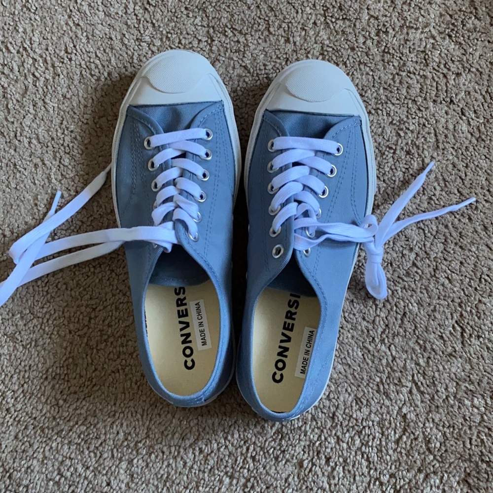 Jack Purcell blue slate low tops